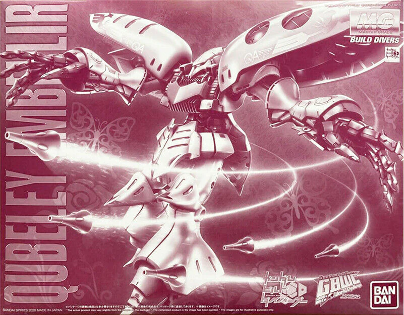 box art for bandai 1 100 mg qubeley embellir