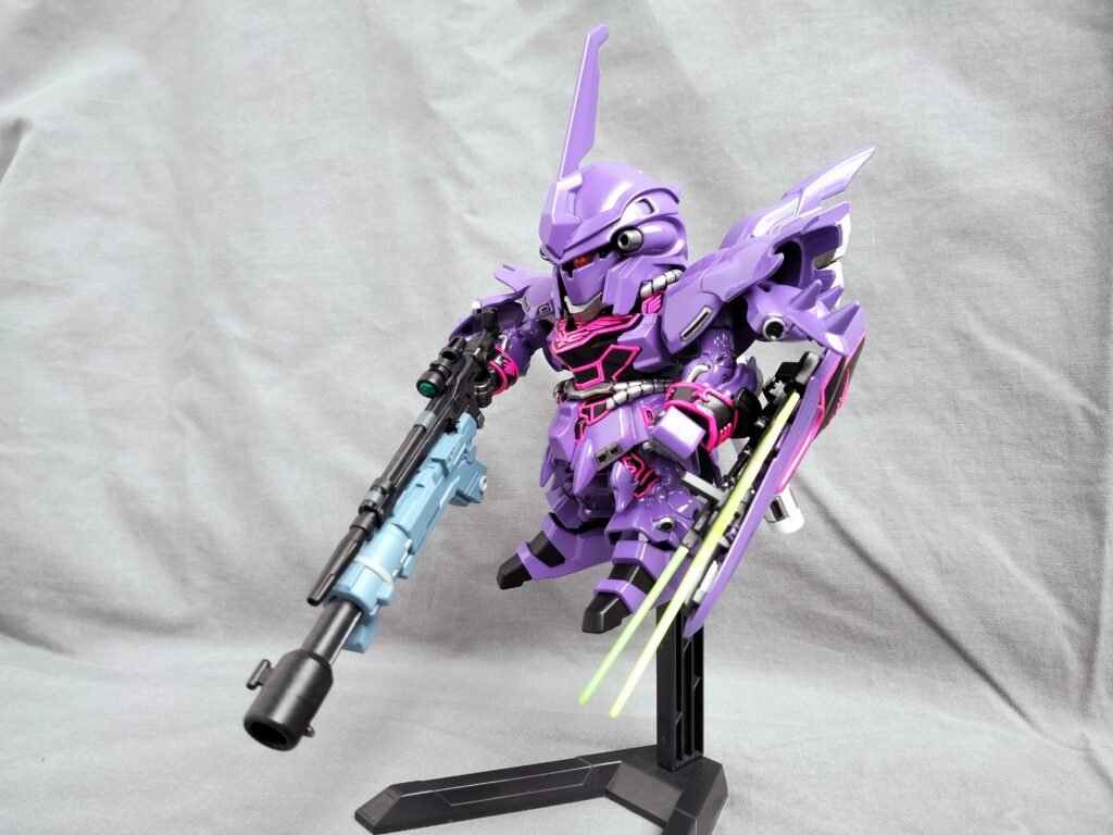 sd-sinanju-custom-gunpla-finished-painted-front-left
