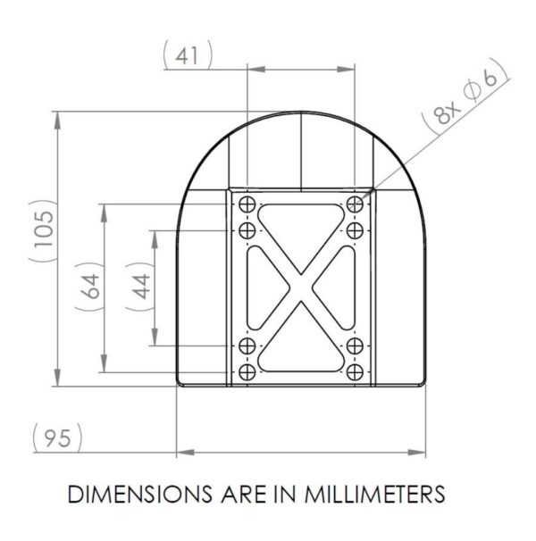 bevelled-riser-pads-dimensions