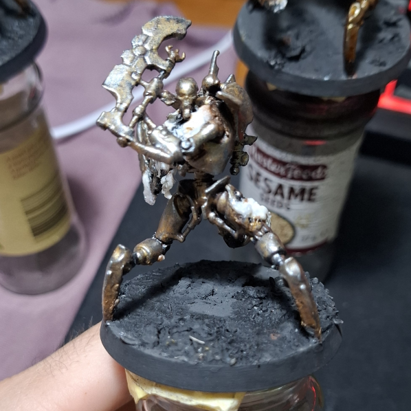 necron-proxies-painting-gunmetal-overbrush-1
