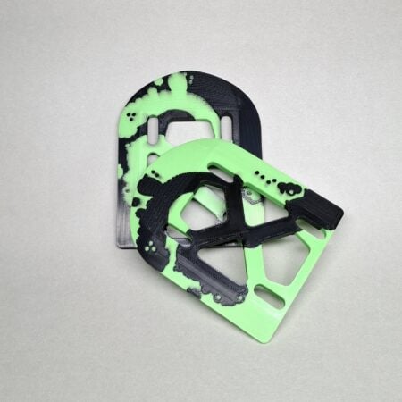 black-and-green-riser-pad-slotted-pair